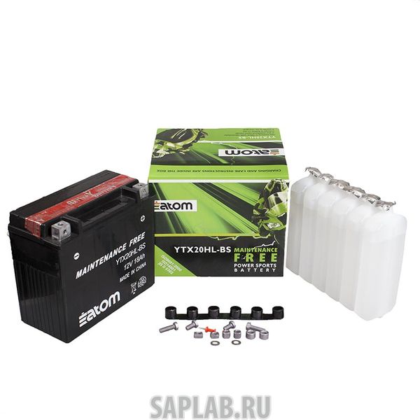Купить ATOM 2102064 Мото аккумулятор ATOM  YTX20HL-BS MF