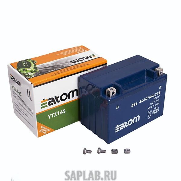 Купить ATOM 2102075 Мото аккумулятор ATOM  YTZ14S GEL гелевый