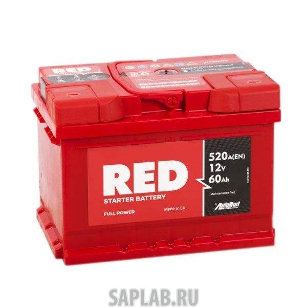 Купить AUTOPART RED60RS520A Аккумулятор RED 60RS 520A 242x175x175
