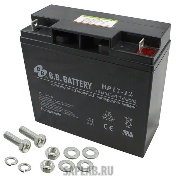 Купить BB_BATTERY 1058586852508 Аккумуляторная мотоциклетная батарея BB Battery BP17-12