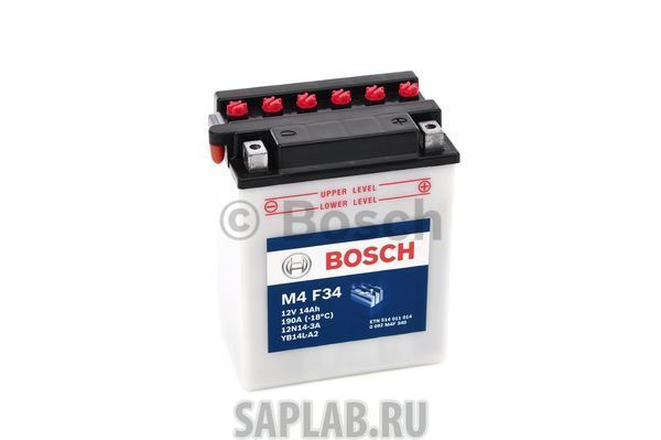 Купить BOSCH 0092M4F340 Аккумулятор автомобильный BOSCH 0 092 M4F 340 14 Ач