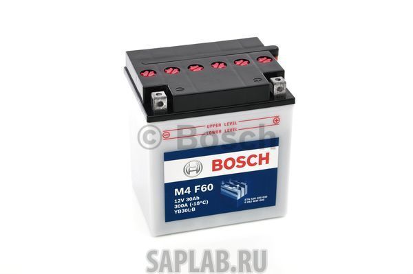 Купить BOSCH 0092M4F600 Аккумулятор автомобильный BOSCH 0 092 M4F 600 30 Ач