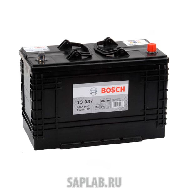 Купить BOSCH 0092T30370 Аккумулятор T3 [12v 110ah 680a 347x173x234] BOSCH
