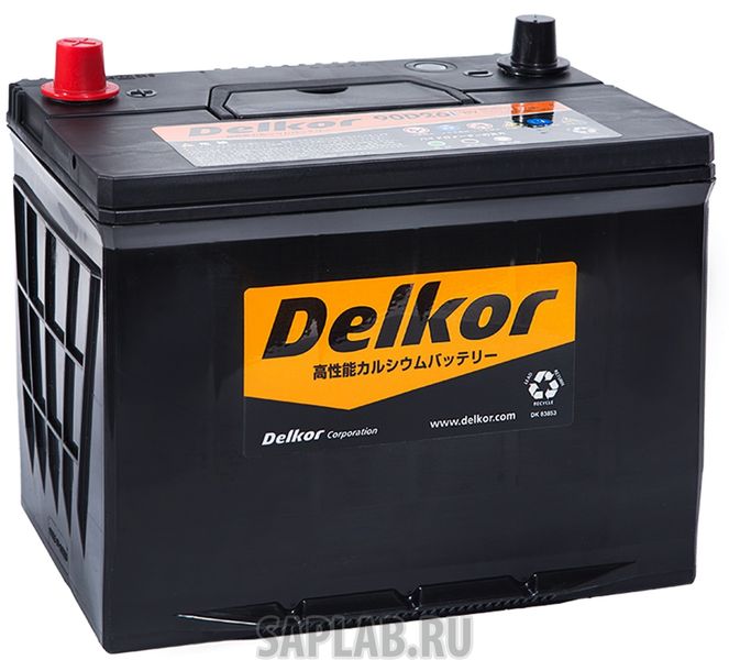 Купить DELKOR 90D26L Аккумулятор DELKOR 90D26L (80R 680A 260x173x225)