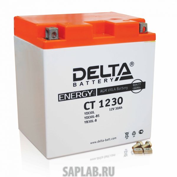 Купить DELTA 1058132594110 Аккумулятор мотоциклетный Delta CT1230