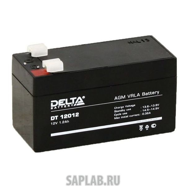 Купить DELTA DT12012 Аккумулятор Delta DT 12012 12В 1,2Ач 97x44x59 мм Обратная (-+)