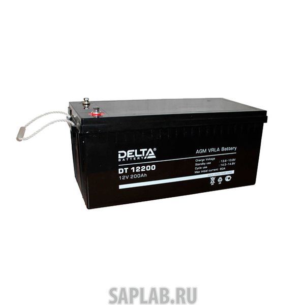 Купить DELTA DT12200 Аккумулятор Delta DT 12200 12В 200Ач 523x240x224 мм Обратная (-+)