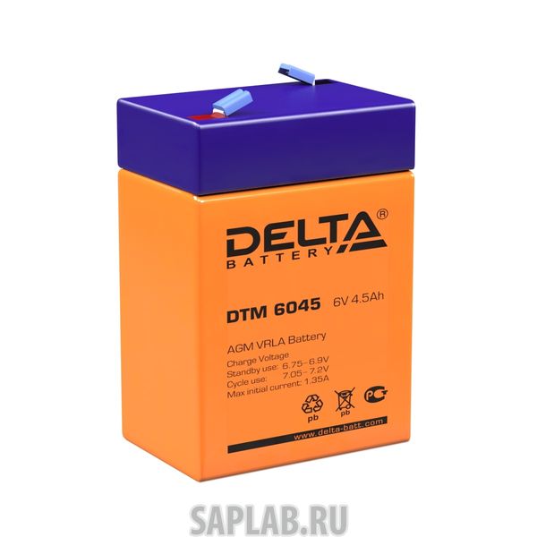 Купить DELTA DTM6045 Аккумулятор DELTA DTM 6045