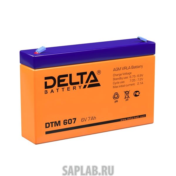 Купить DELTA DTM607 Аккумулятор DELTA DTM 607 278