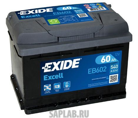 Купить EXIDE EB602 Аккумулятор автомобильный EXIDE EB602 60 Ач