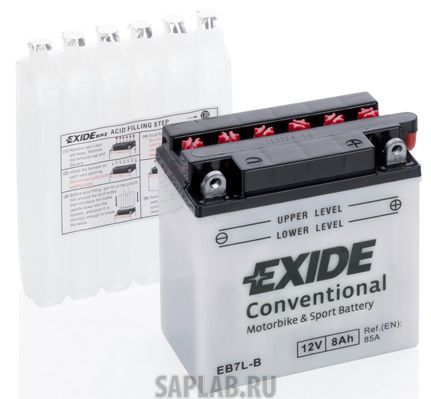Купить EXIDE EB7LB Аккумулятор автомобильный EXIDE EB7L-B 8 Ач