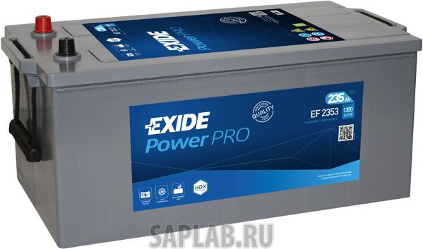 Купить EXIDE EF2353 Аккумулятор автомобильный EXIDE EF2353 235 Ач