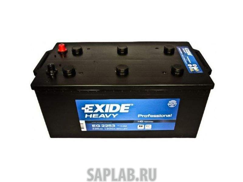 Купить EXIDE EG2254 Аккумулятор Exide Heavy Duty 225a/Ч (Eg 2254)(-/+) 12v 1200 A En   518х279х240 EG2254