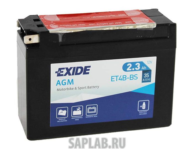 Купить EXIDE ET14BBS Аккумулятор автомобильный EXIDE ET14B-BS 12 Ач