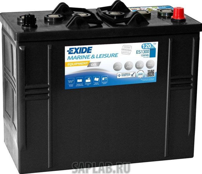 Купить EXIDE GELES1300 Аккумулятор Exide GEL ES1300 12V 120Ah (350х175х290)