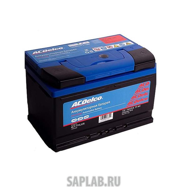 Купить GENERAL_MOTORS 19375458 ACDelco GM Silver  Аккумулятор (Battery)  77-З-R Обратная Полярность  (низкая) GM 19375458