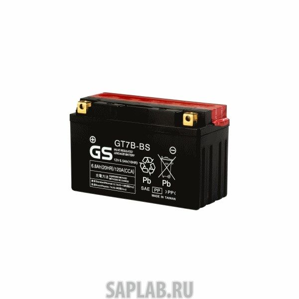 Купить GS 1058124784158 Аккумулятор мотоциклетный GS GT7B-BS