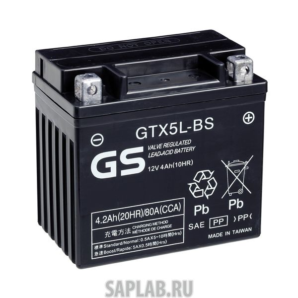 Купить GS_YUASA GTX5LBS Аккумулятор автомобильный GS Yuasa GTX5L-BS