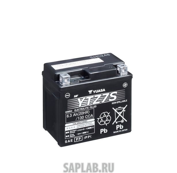 Купить GS_YUASA YTZ7SGS Аккумулятор GS Yuasa YTZ7S GS 12В 6Ач 130CCA 113x70x105 мм Обратная (-+)