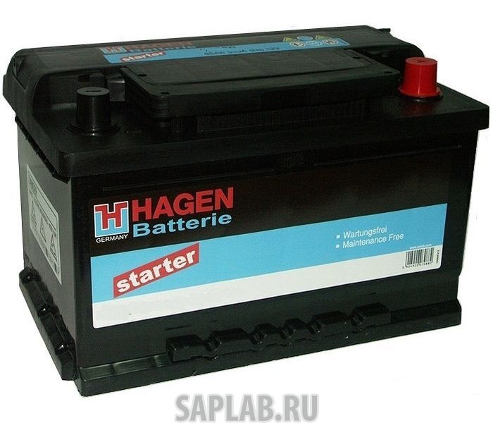 Купить HAGEN 57017 Аккумулятор автомобильный Hagen 12V 70Ah 540A B9 57017