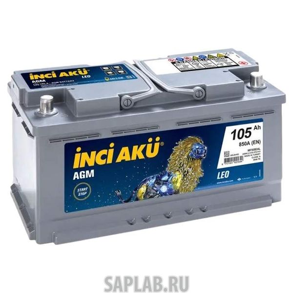 Купить INCI_AKU 105R850A Аккумулятор INCI AKU AGM 105R 850A 394x175x190