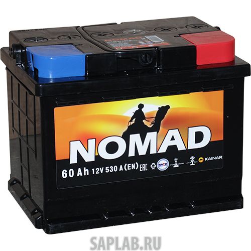 Купить NOMAD 060133201021109110LЧЧ Аккумулятор легковой «NOMAD» 60 Ач о/п