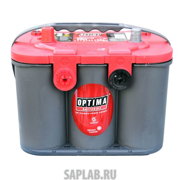 Купить OPTIMA 8004250 Аккумулятор автомобильный Optima RT U-4.2 AGM рус 50Ah 815A 254x175x200 8004250