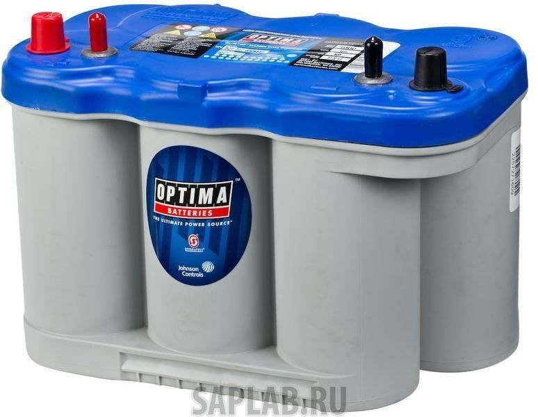 Купить OPTIMA BLUETOPDC55 Аккумулятор OPTIMA BLUETOP DC 5.5 75А/ч 975А (325x155x245)