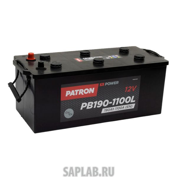 Купить PATRON PB1901100L Аккумулятор PATRON POWER 12V 190AH 1100A ETN 1(L+) B13 513x223x223mm 44.6kg