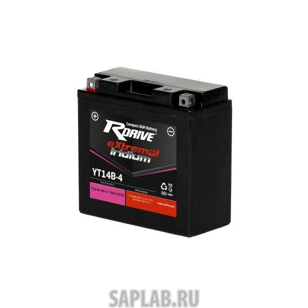 Купить RDRIVE 1058390249537 Аккумулятор мотоциклетный RDRIVE EXTREMAL IRIDIUM YT14B-4