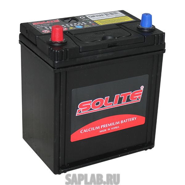Купить SOLITE 44B19RB Аккумулятор SOLITE 44B19RB (44L 370A 187x127x225)