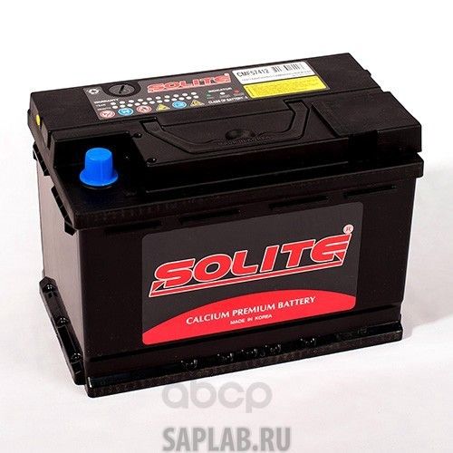 Купить SOLITE CMF57412 Аккумулятор автомобильный Solite CMF57412 74А/ч 690А полярность обратная