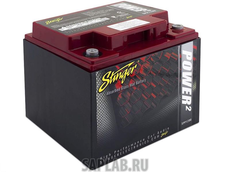 Купить STINGER SPP1200 Аккумулятор автомобильный  STINGER SPP1200 44 Ач