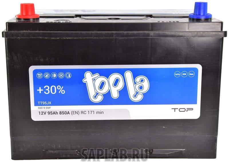 Купить TOPLA 118995 Аккумулятор автомобильный TOPLA TT95JX 95Ач 850A 118995