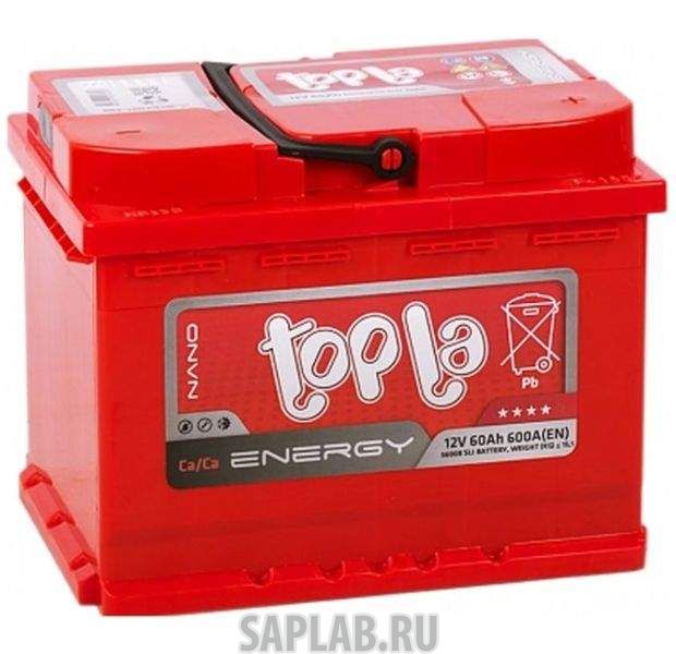 Купить TOPLA 56265 Аккумулятор Topla Energy 60L 600A 242x175x190