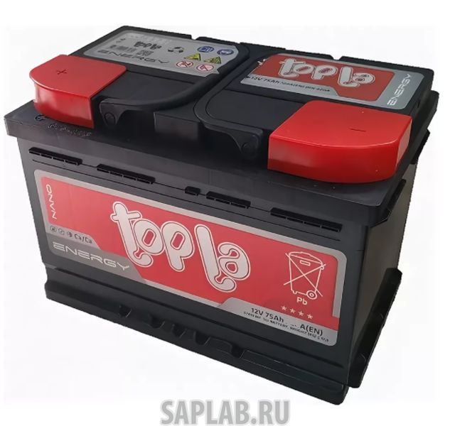 Купить TOPLA 57549 Аккумулятор Topla Energy 75R 750A 278x175x190