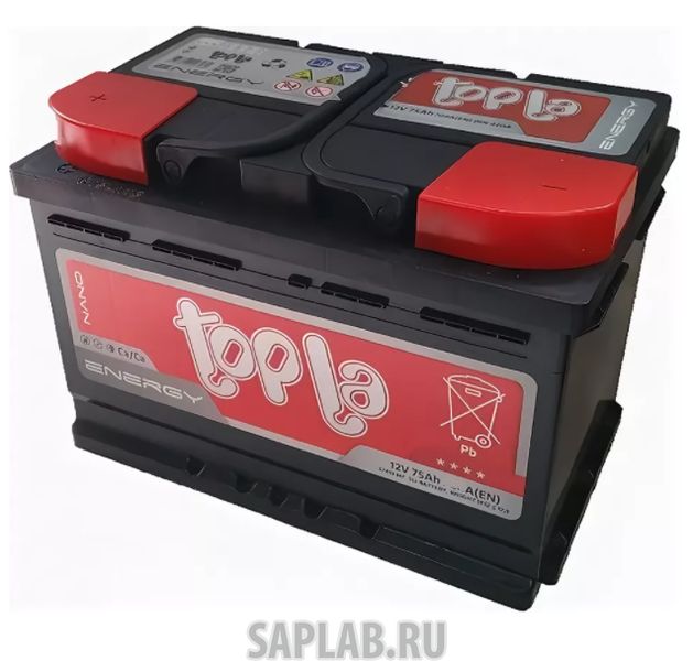 Купить TOPLA ENERGY75L750A Аккумулятор Topla Energy 75L 750A 278x175x190