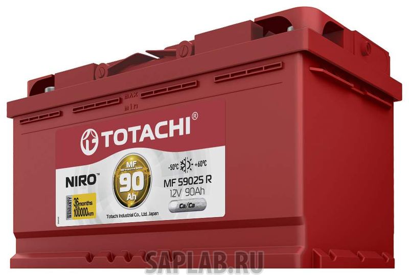 Купить TOTACHI 4589904925429 Аккумулятор автомобильный TOTACHI NIRO MF 59025,  90а/ч R 4589904925429