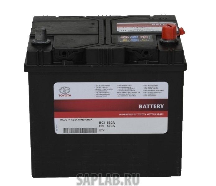 Купить TOYOTA 28800YZZUS Аккумулятор автомобильный Toyota T-115  12V80Ah-776E TUR 28800yzzus