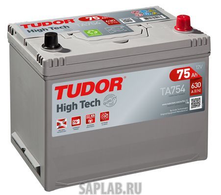 Купить TUDOR TA754 Аккумулятор автомобильный TUDOR TA754 75 Ач