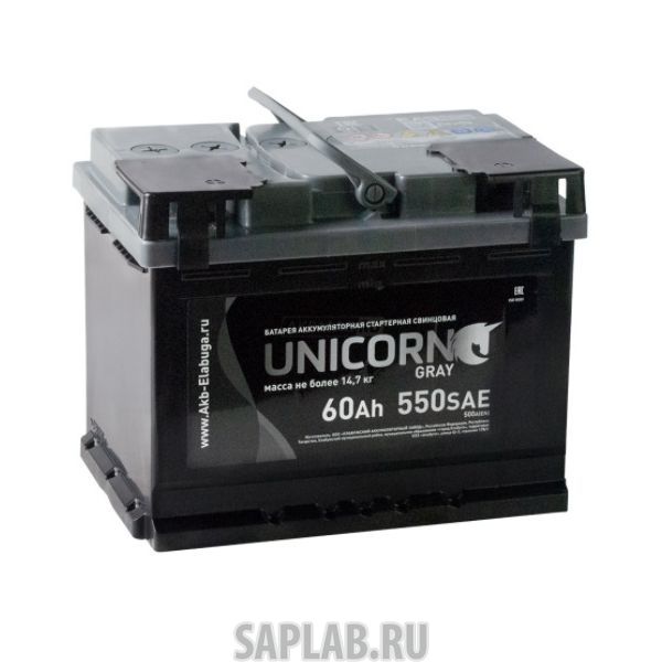 Купить UNICORN GREY60R550A Аккумулятор UNICORN GREY 60R 550A 242x175x190