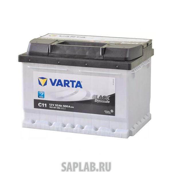 Купить VARTA 553401050 Аккумуляторная Батарея Black Dynamic [12v 53ah 500a B13] Varta