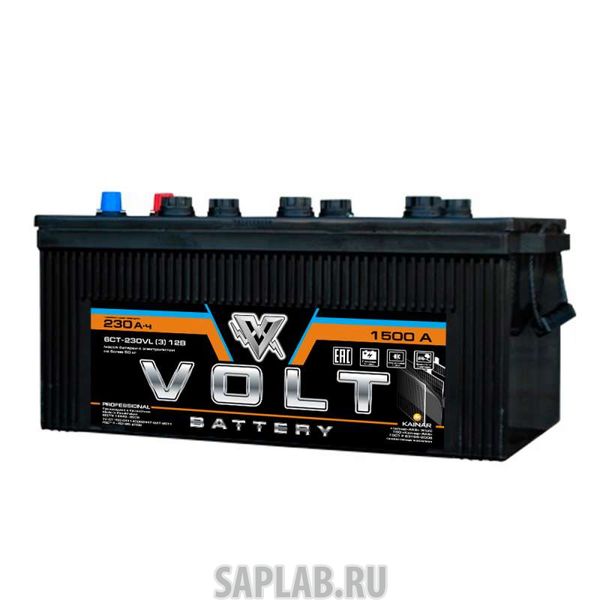 Купить VOLT VL23031 Аккумулятор автомобильный VOLT PROFESSIONAL 6СТ-230.3 VL23031