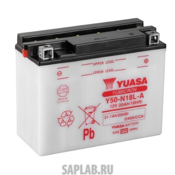 Купить YUASA Y50N18LA Аккумулятор YUASA Y50-N18L-A