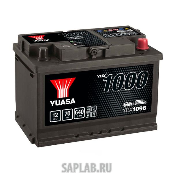 Купить YUASA YBX1096070 Аккумуляторная Батарея Smf[12v 70ah 640a B13] YUASA