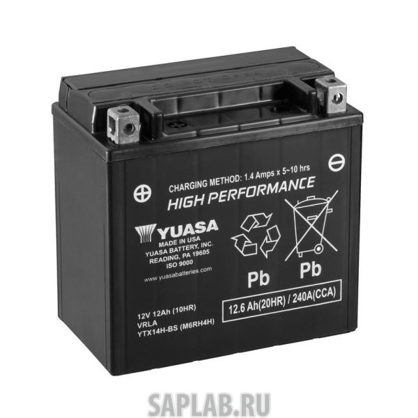 Купить YUASA YTX14HBS Аккумулятор YUASA YTX14H-BS