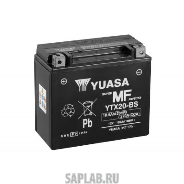 Купить YUASA YTX20BS Аккумулятор YUASA YTX20-BS