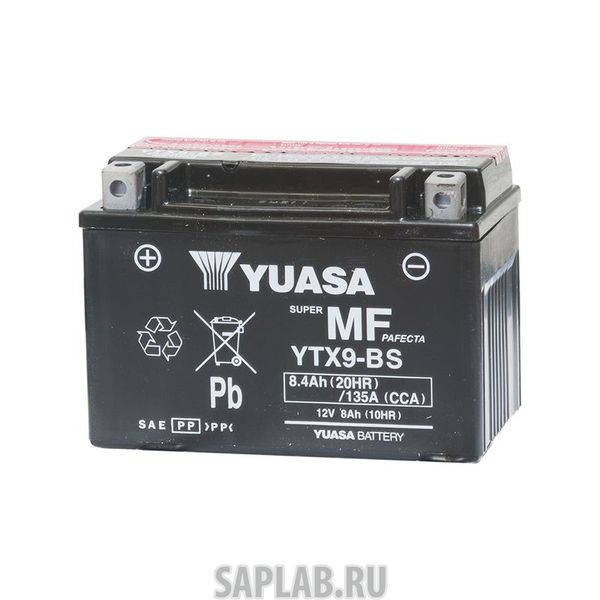 Купить YUASA YTX9BS Аккумуляторная Батарея Maintenance Free [12v 8,4ah 135a] YUASA