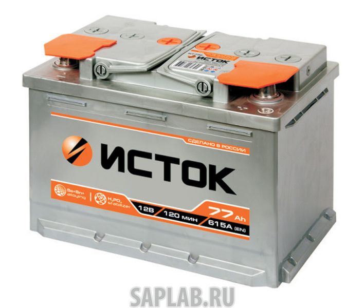 Купить ИСТОК 6CT77N Аккумулятор Исток 77 А/Ч Прямая En670 А 277x175x190 6ct-77n Istok арт. 6CT-77N