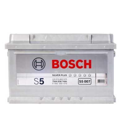 Купить BOSCH 0092S50070 Аккумулятор автомобильный BOSCH S5 Silver Plus 0 092 S50 070 74 Ач